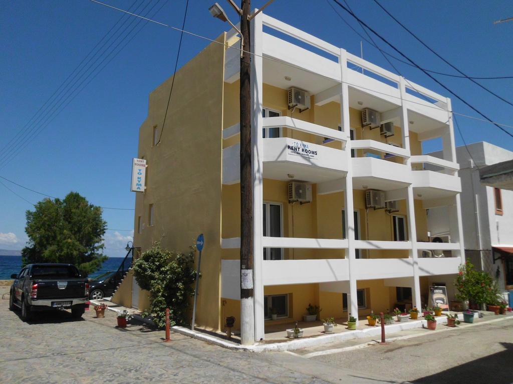 To Kyma Apartment Sitia  Bagian luar foto